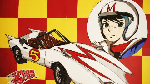 Speed racer cartoon